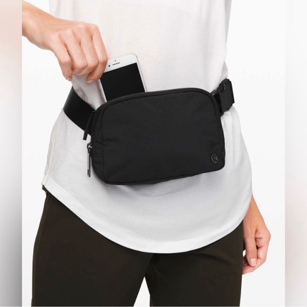 Lululemon Black Belt Bag